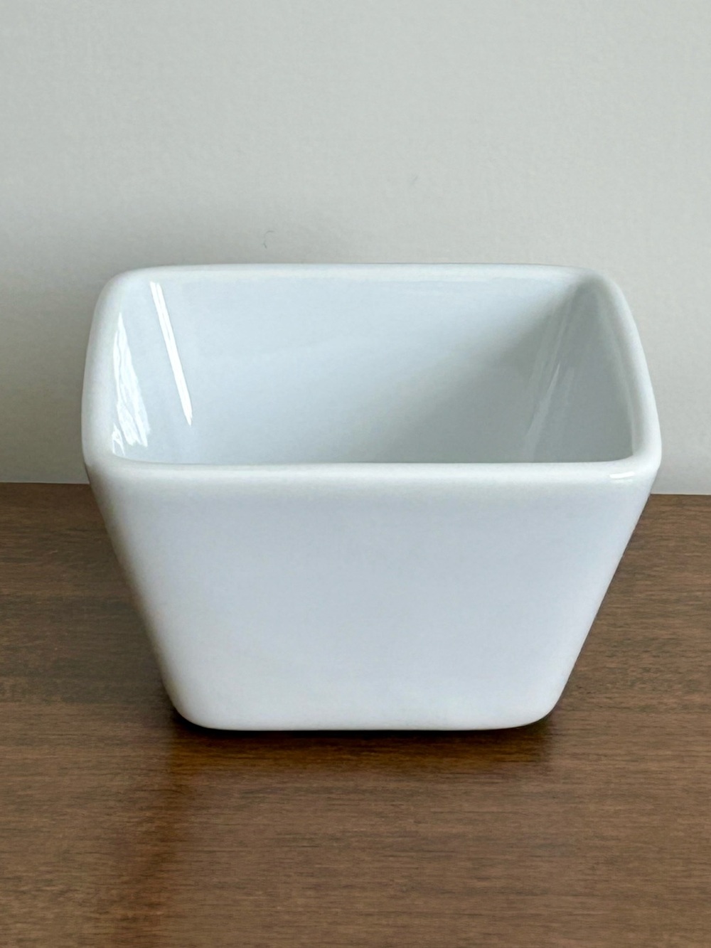 PAMPERED CHEF SIMPLE ADDITIONS WHITE CONDIMENT DIP SERVING BOWL
